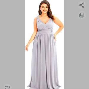 Formal Grey Dress size 18